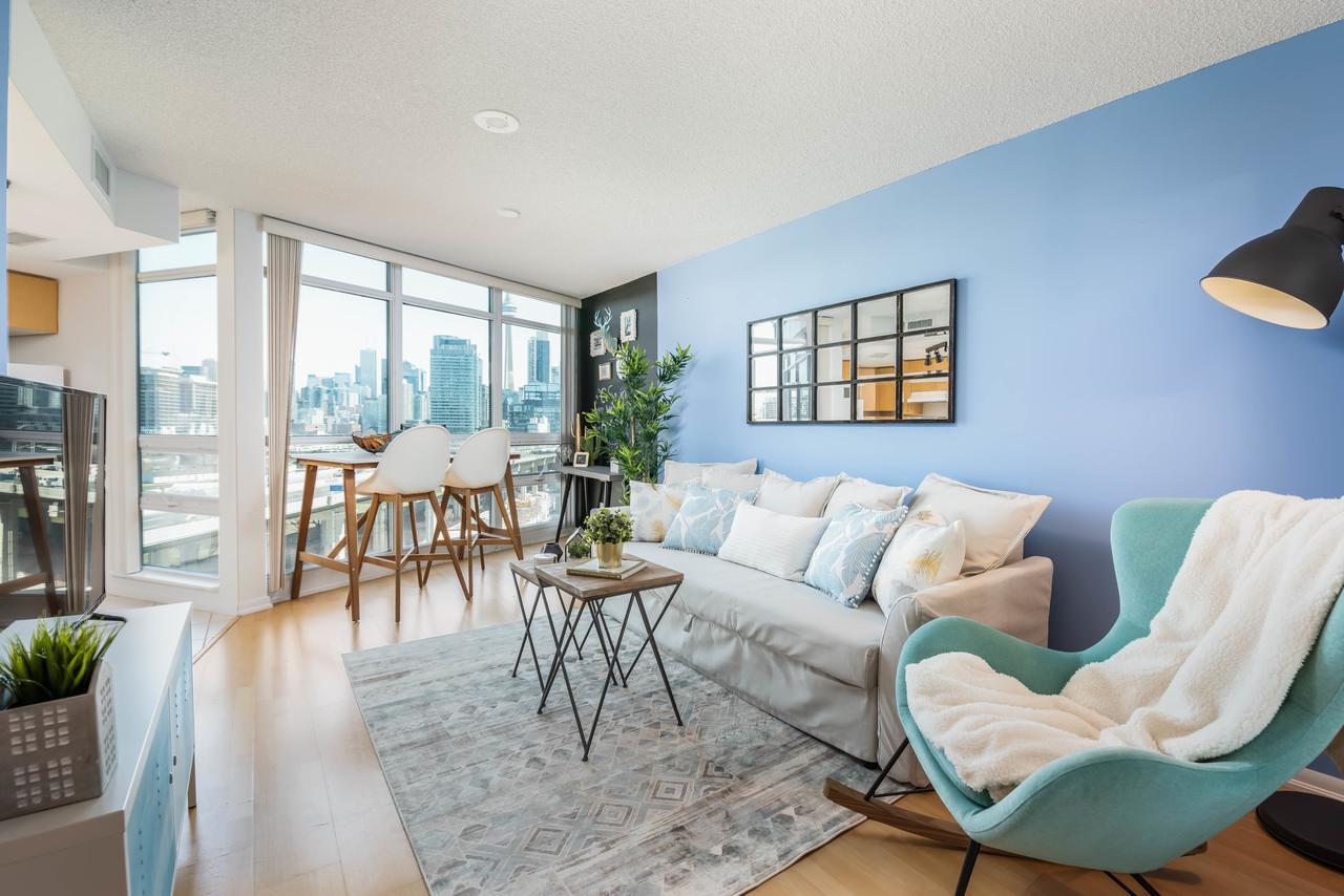 Cityscape Condo In Fort York Toronto Kültér fotó