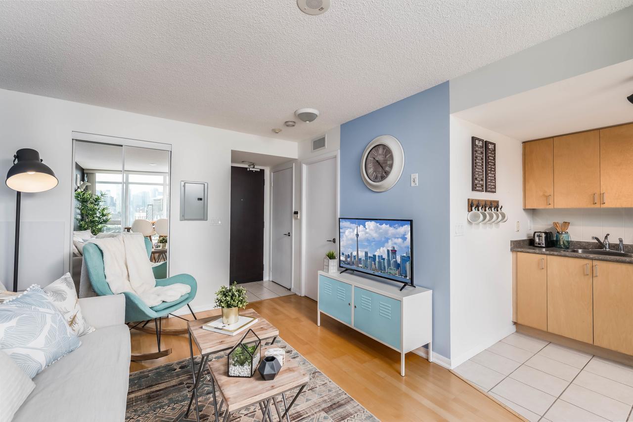 Cityscape Condo In Fort York Toronto Kültér fotó